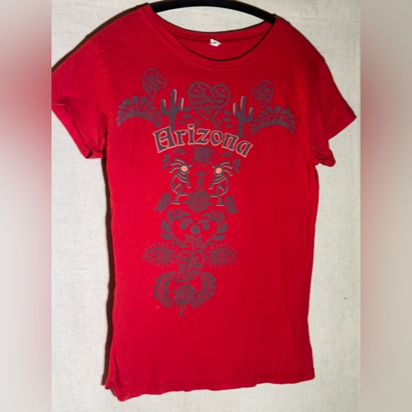 Red Arizona T-shirt - Picture 1 of 1
